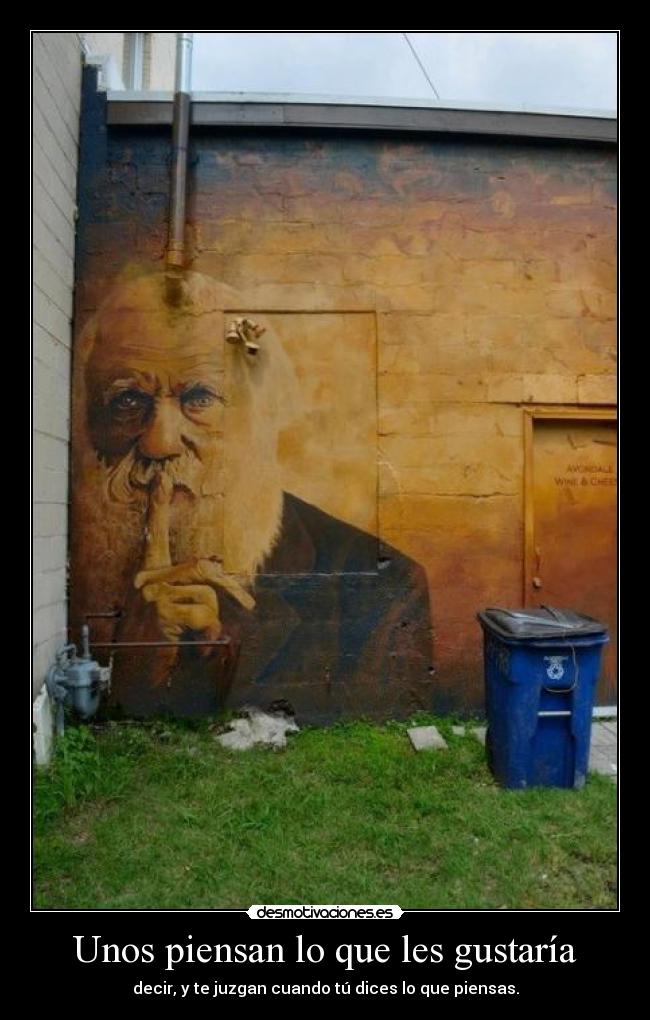 Unos piensan lo que les gustaría -