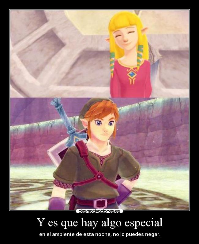 Y es que hay algo especial - en el ambiente de esta noche, no lo puedes negar.