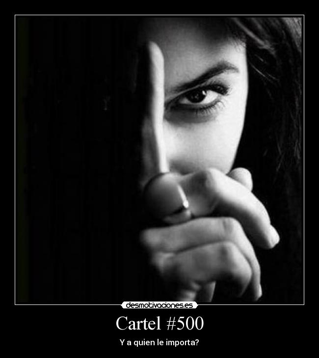 Cartel #500 - 