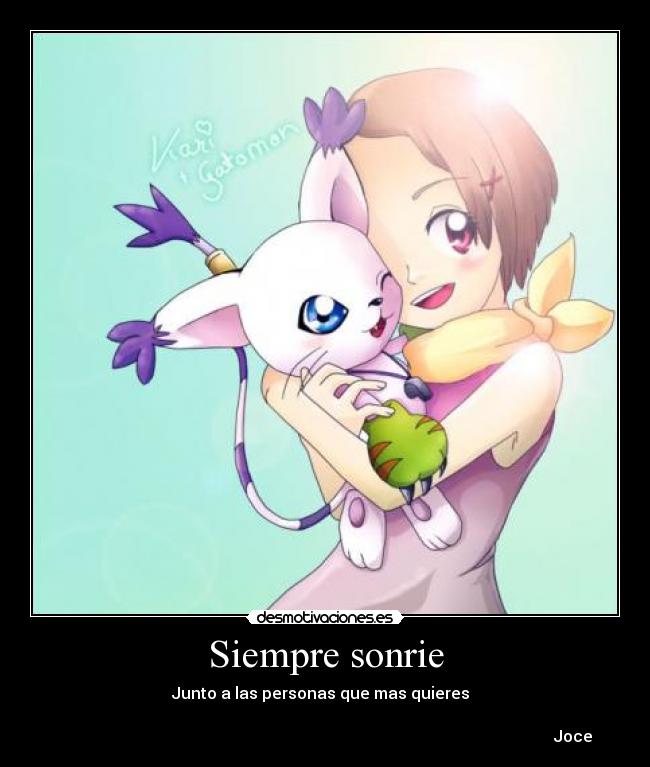 Siempre sonrie -