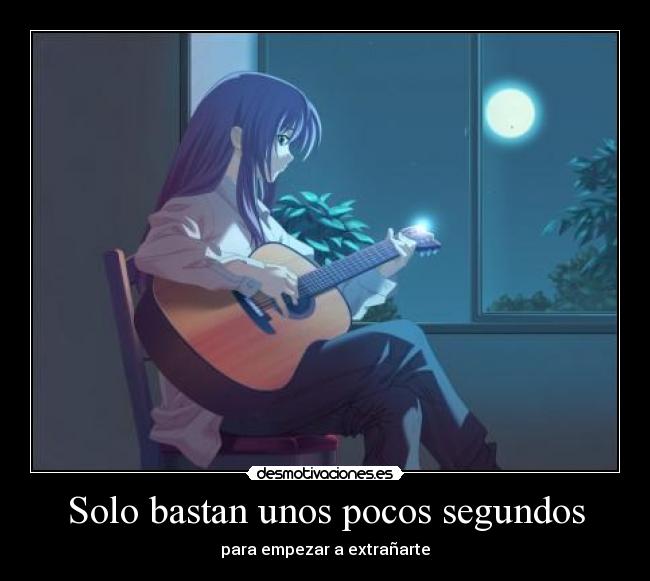 Solo bastan unos pocos segundos -