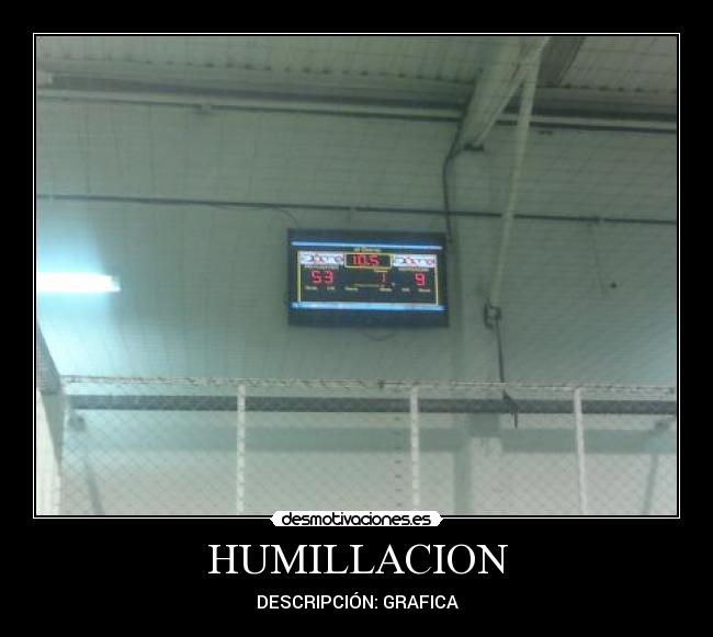 HUMILLACION - DESCRIPCIÓN: GRAFICA