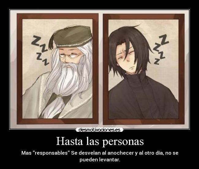 carteles harry potter responsables anochecer ria desmotivaciones