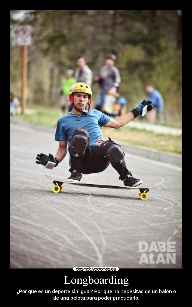 carteles longboarding desmotivaciones