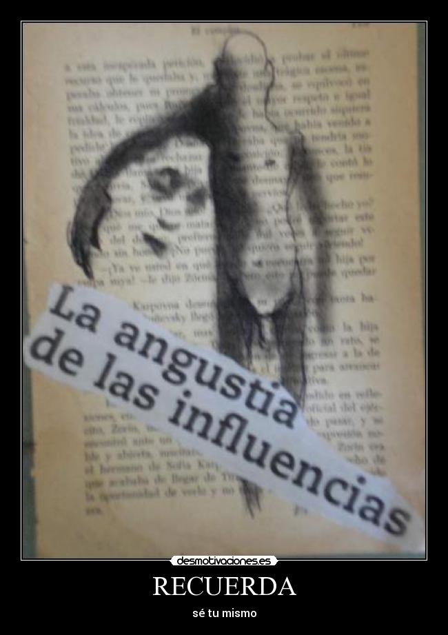 RECUERDA - sé tu mismo