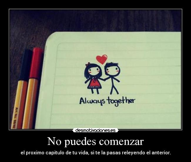 No puedes comenzar -