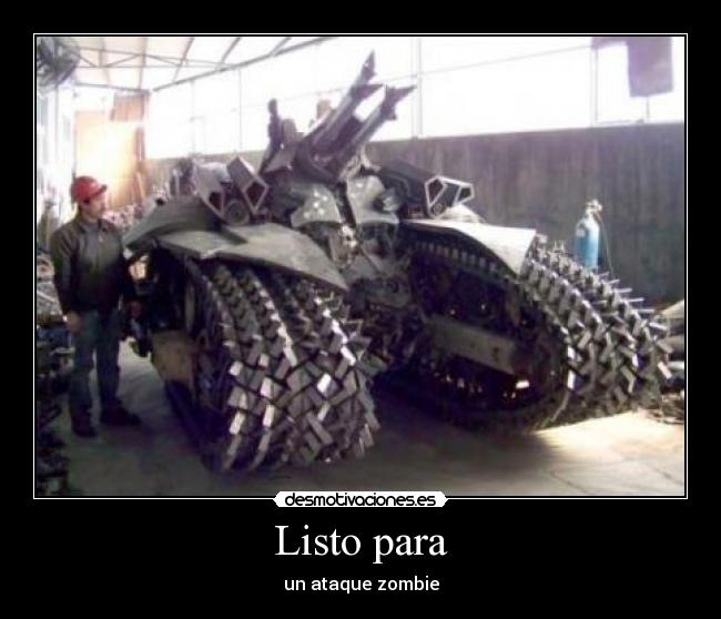 Listo para - un ataque zombie