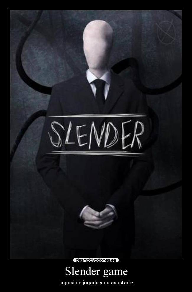 Slender game - Imposible jugarlo y no asustarte