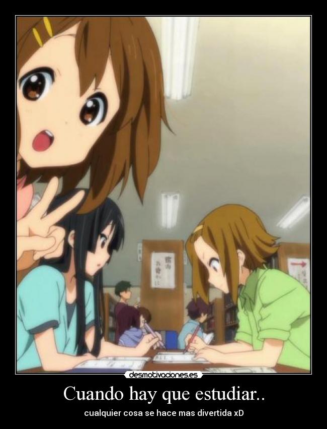 Cuando hay que estudiar.. - 