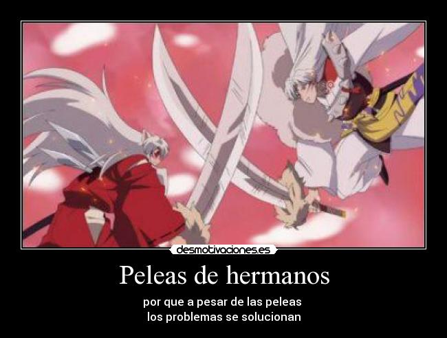 Peleas de hermanos -