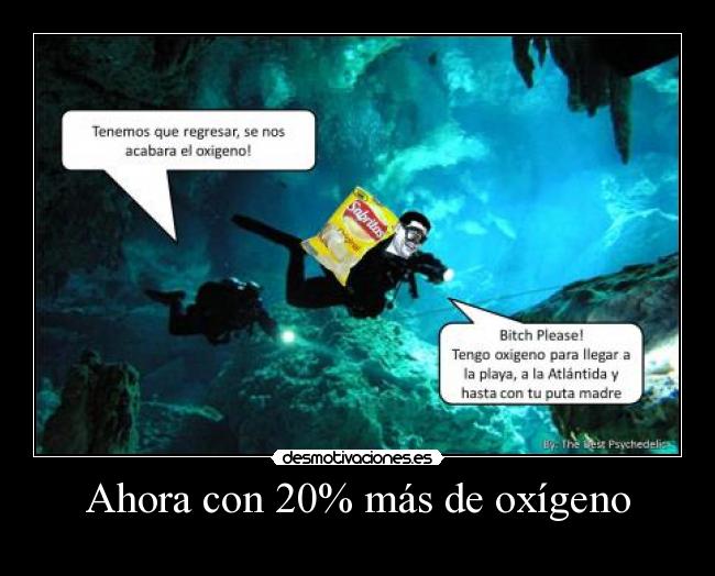 Ahora con 20% más de oxígeno -