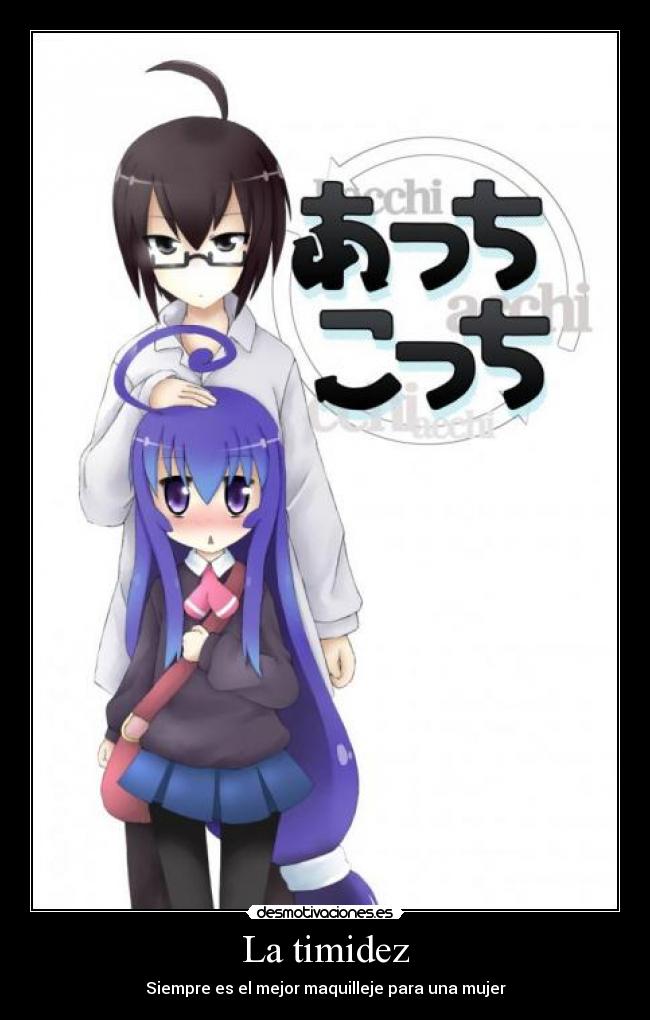 La timidez -