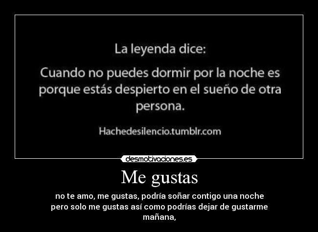 Me gustas - 