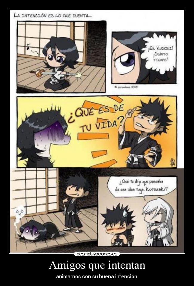 Amigos que intentan -