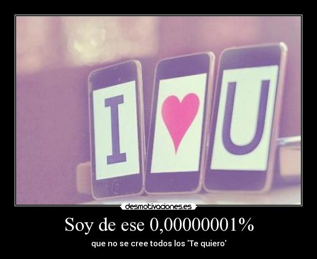 Soy de ese 0,00000001% - 