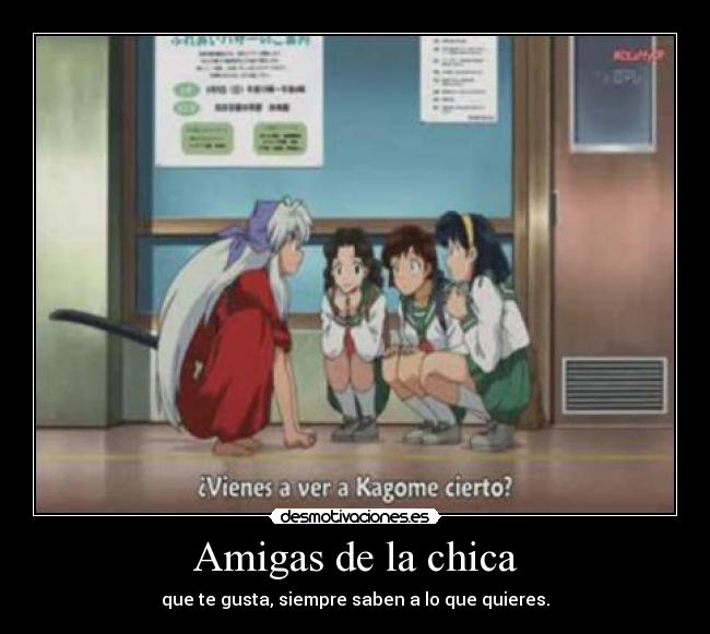 Amigas de la chica -