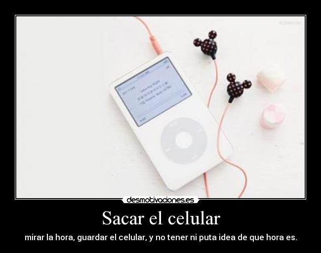 Sacar el celular - 