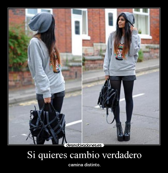 Si quieres cambio verdadero - 