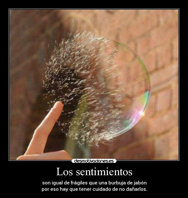 Los sentimientos -