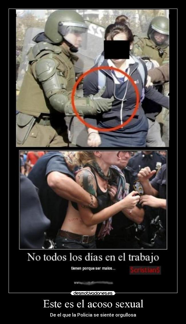 Este es el acoso sexual - 