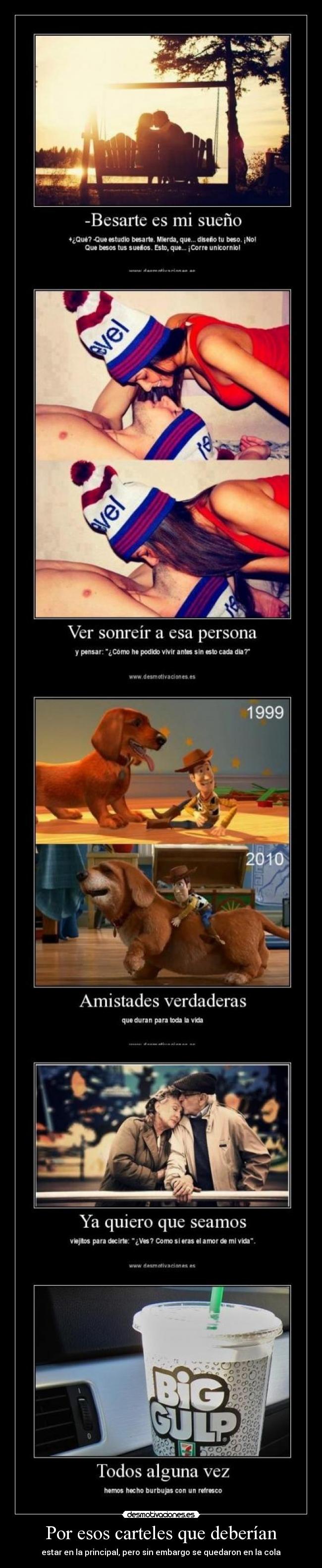 Por esos carteles que deberían - 