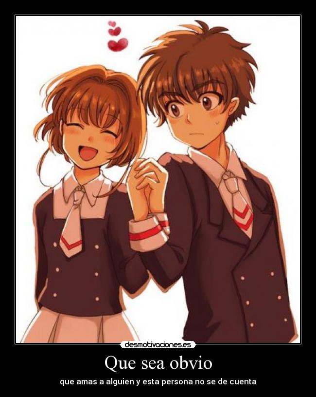 Que sea obvio -
