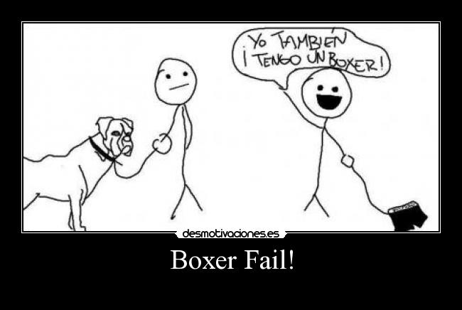 Boxer Fail! -