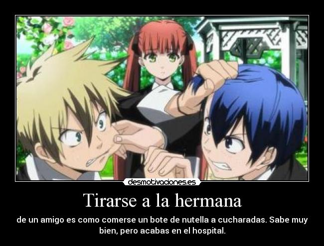 Tirarse a la hermana - 