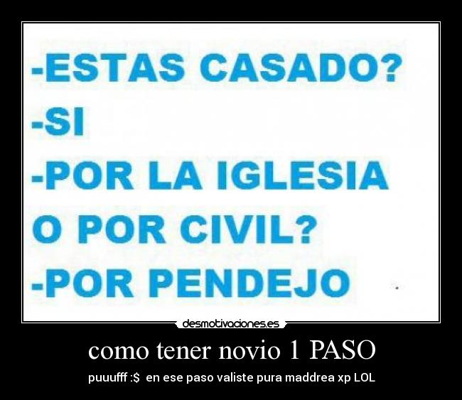 como tener novio 1 PASO -