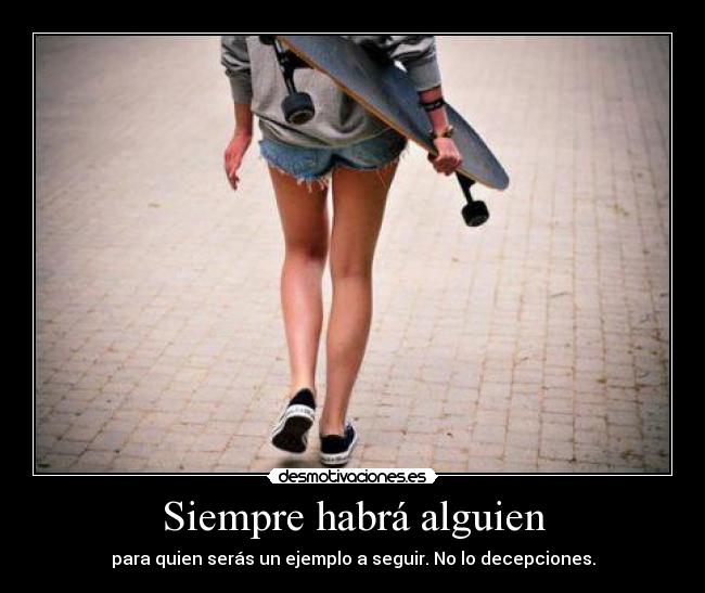 Siempre habrá alguien -