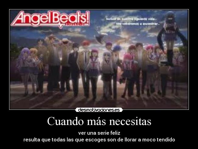 Cuando más necesitas -