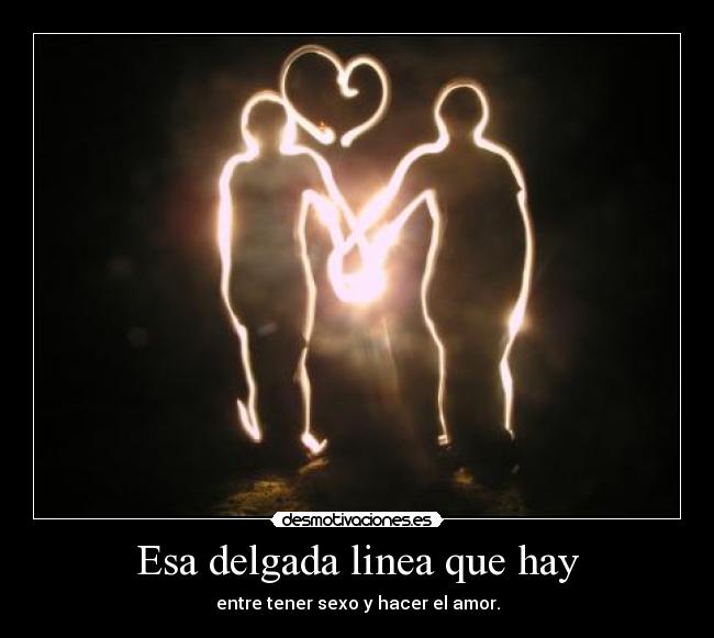 Esa delgada linea que hay -