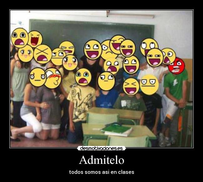 carteles admitelo todos desmotivaciones