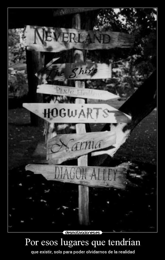 Por esos lugares que tendrían -