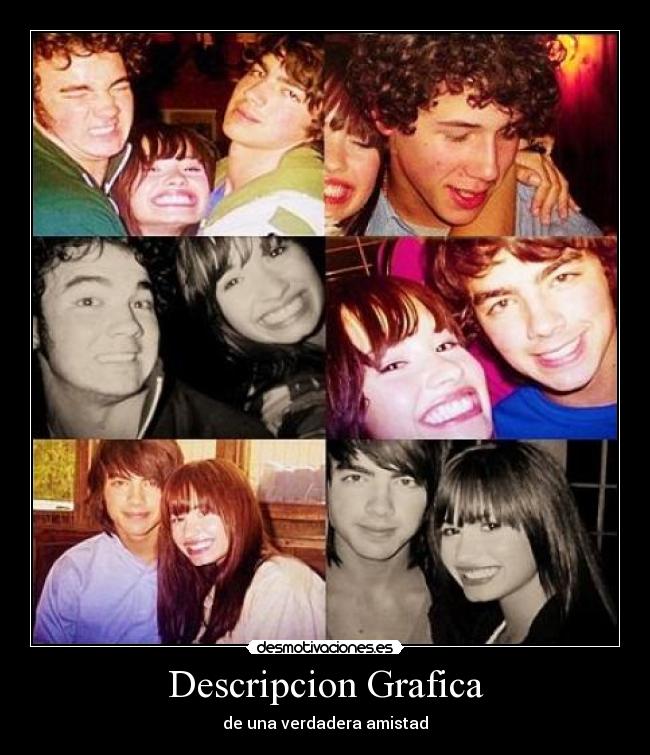 Descripcion Grafica - de una verdadera amistad