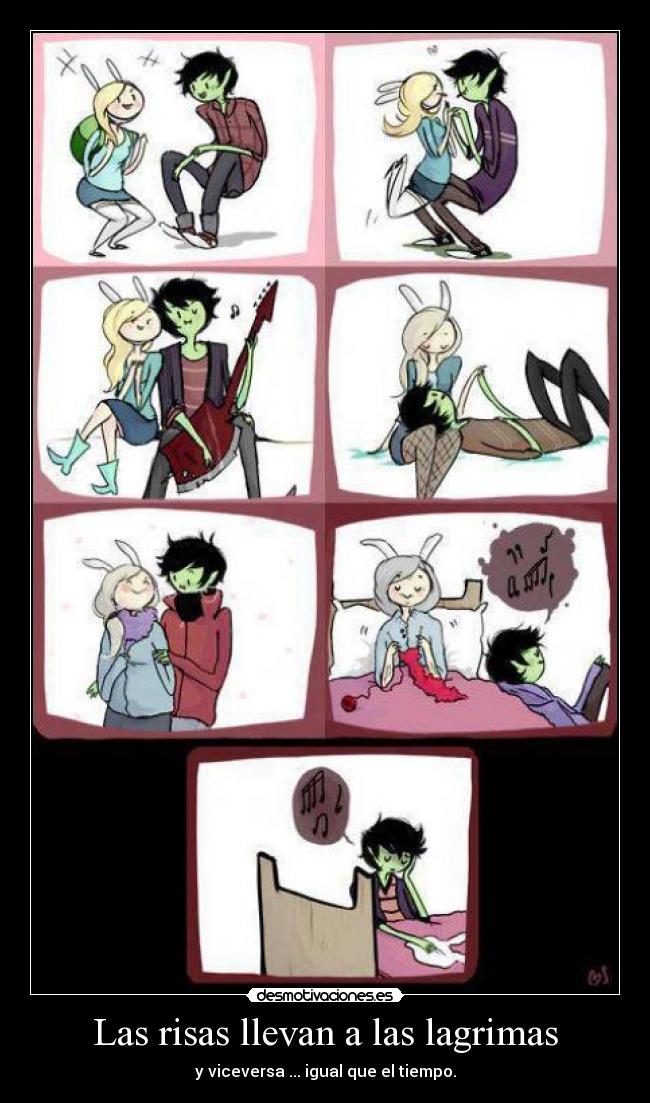 Las risas llevan a las lagrimas -