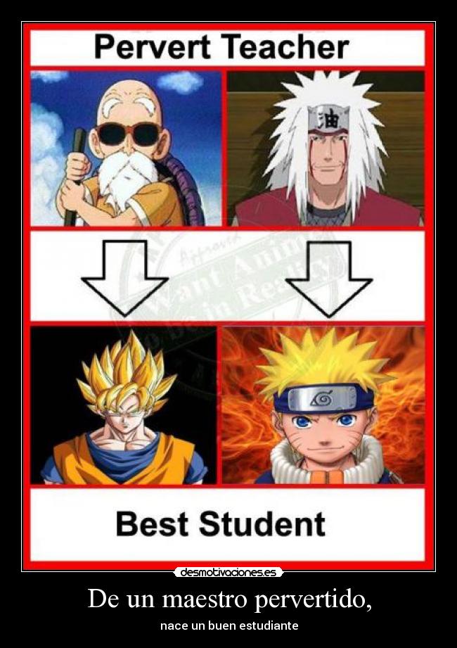 De un maestro pervertido, - 