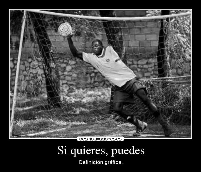 Si quieres, puedes - 