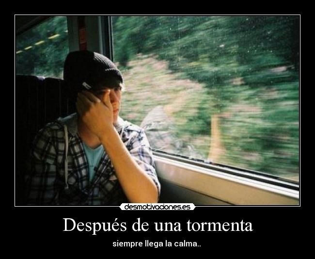 Después de una tormenta -