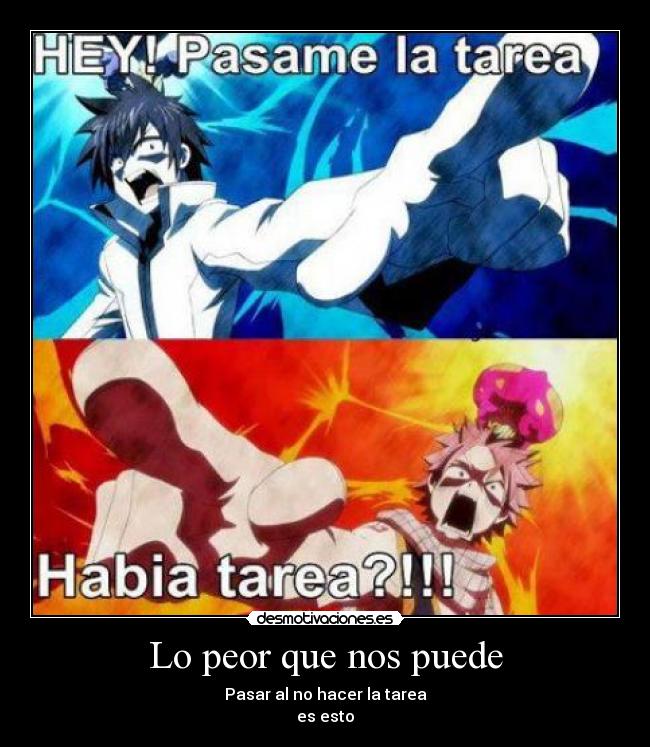 carteles fair tale anime desmotivaciones