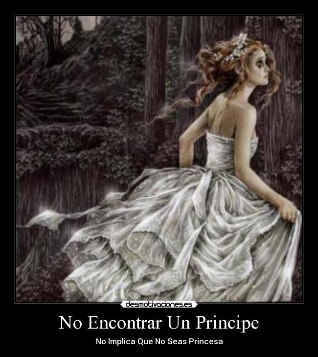 No Encontrar Un Principe - No Implica Que No Seas Princesa