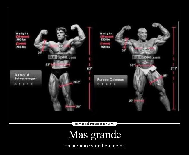 Mas grande - 
