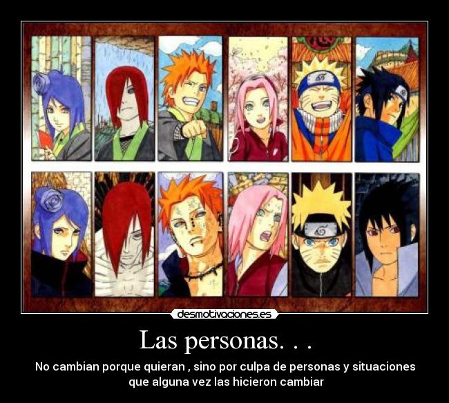 Las personas. . . - 