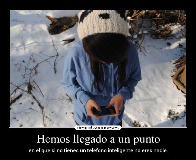 Hemos llegado a un punto -