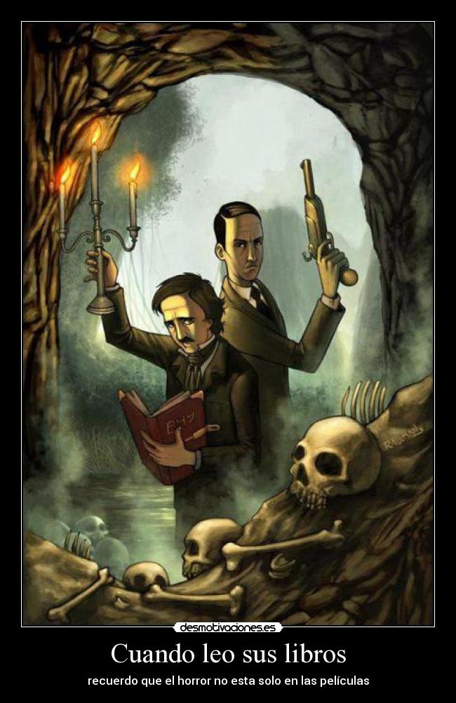 Cuando leo sus libros -