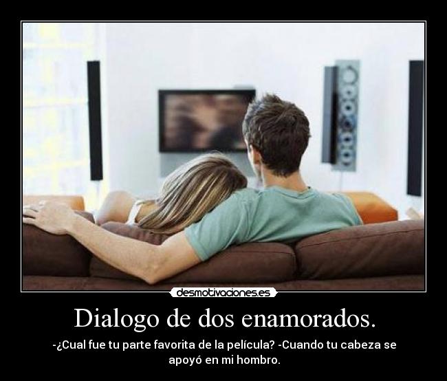 Dialogo de dos enamorados. -