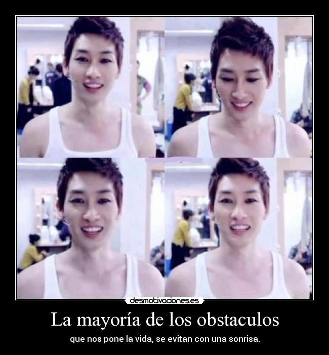 carteles obstaculos kpop eunhyuk frase random desmotivaciones