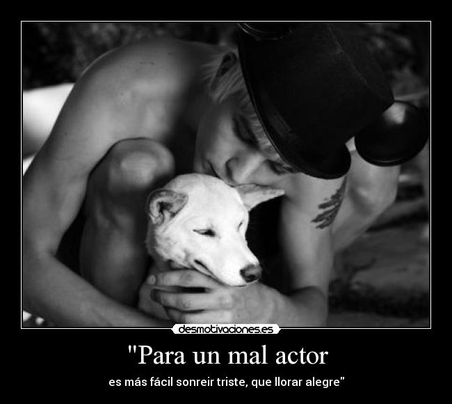 Para un mal actor - 