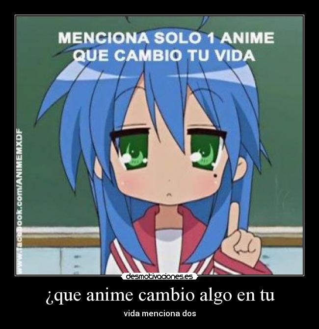 carteles anime que anime desmotivaciones