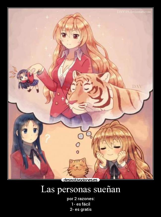 carteles raptorhunters harukaze anime toradora subo algo muere cuenta desmotivaciones